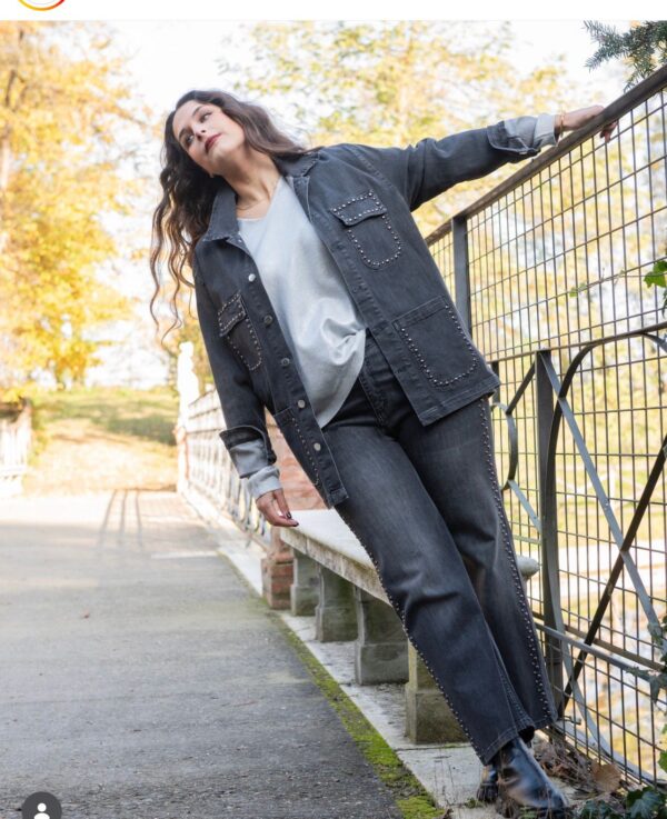GIACCA JEANS CURVY