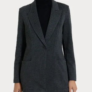 1 BLAZER OVER GESSATO IN ECO JACQURD