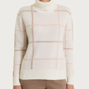 1 DOLCEVITA CON CHECK PATTERN IN NATURAL SOFT