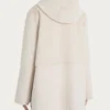 giacca Champignon2 GIACCA CON CAPPUCCIO DOUBLE-FACE IN VEGAN SHEARLING