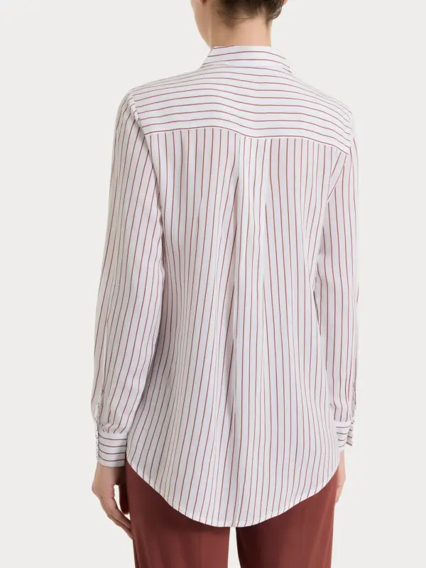 CAMICIA A RIGHE IN ECOSETA
