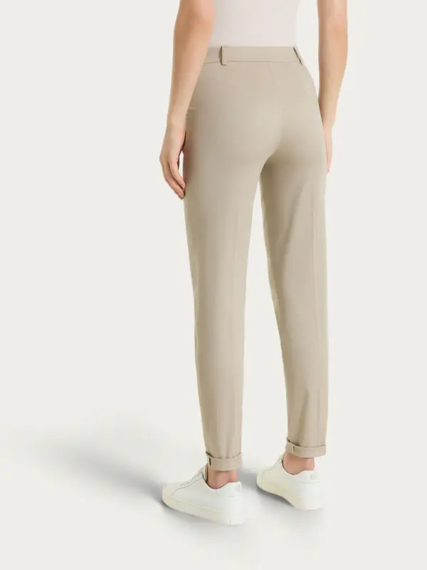 4 PANTALONE CHINO SLIM CON TASCHE