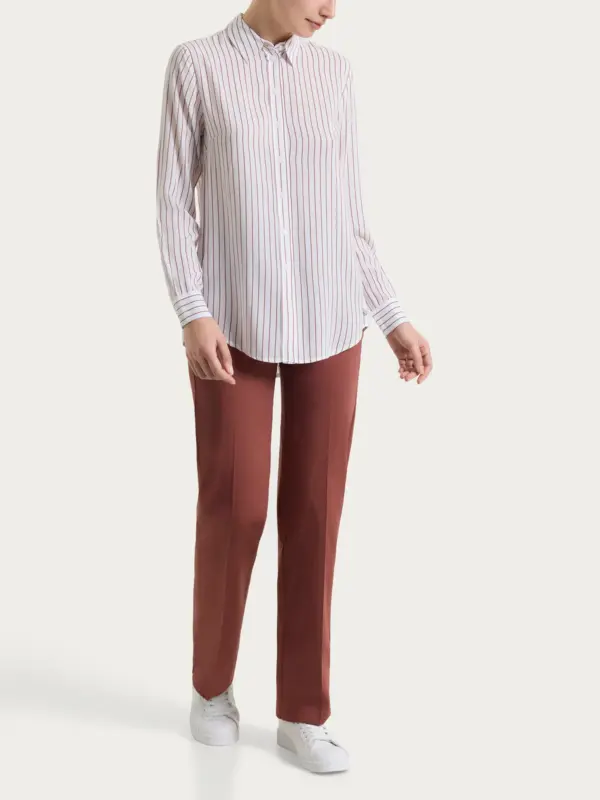 CAMICIA A RIGHE IN ECOSETA
